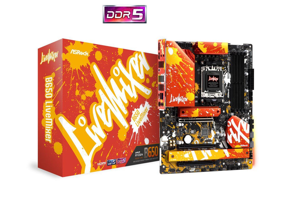 Orange Gaming PC | Ryzen 5 7600X | RTX 4060 TI 16GB | 1TB SSD | 32 GB RAM