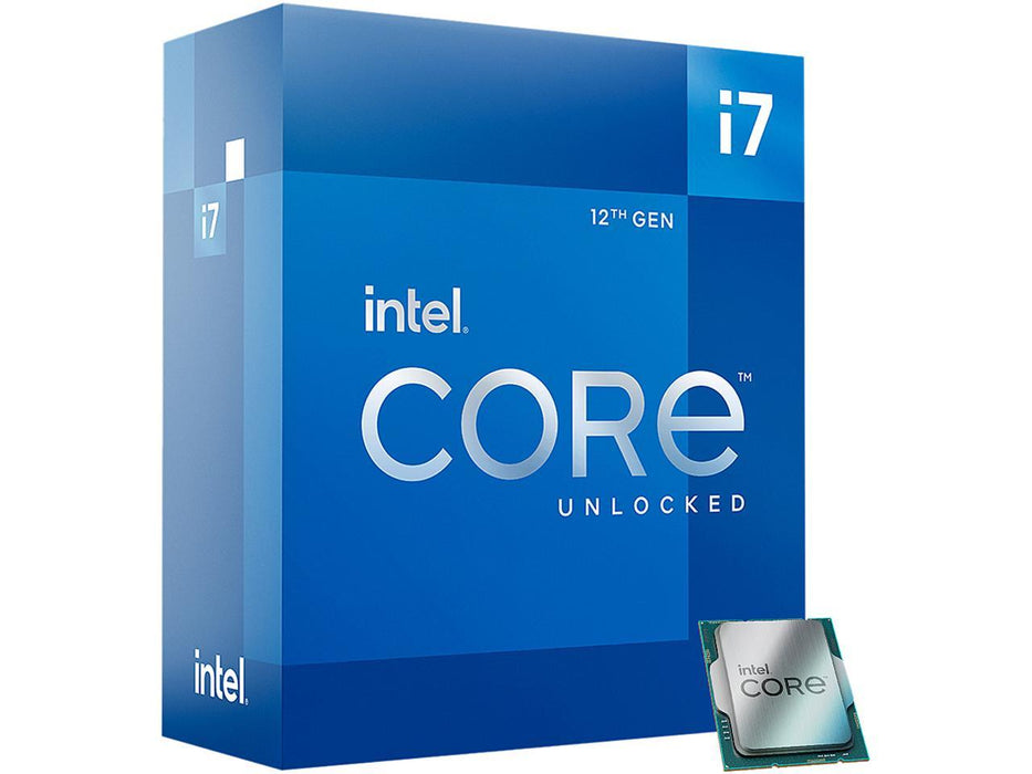 Intel Core i7 12700KF 12 Cores (8P+4E)  LGA 1700 Desktop Processor