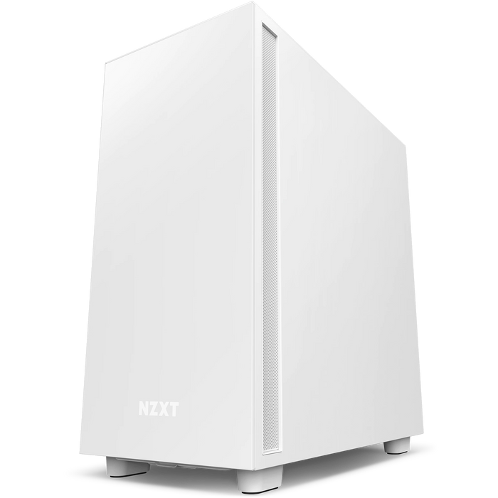 NZXT H7 White Mid Tower Case w/ 2 fans