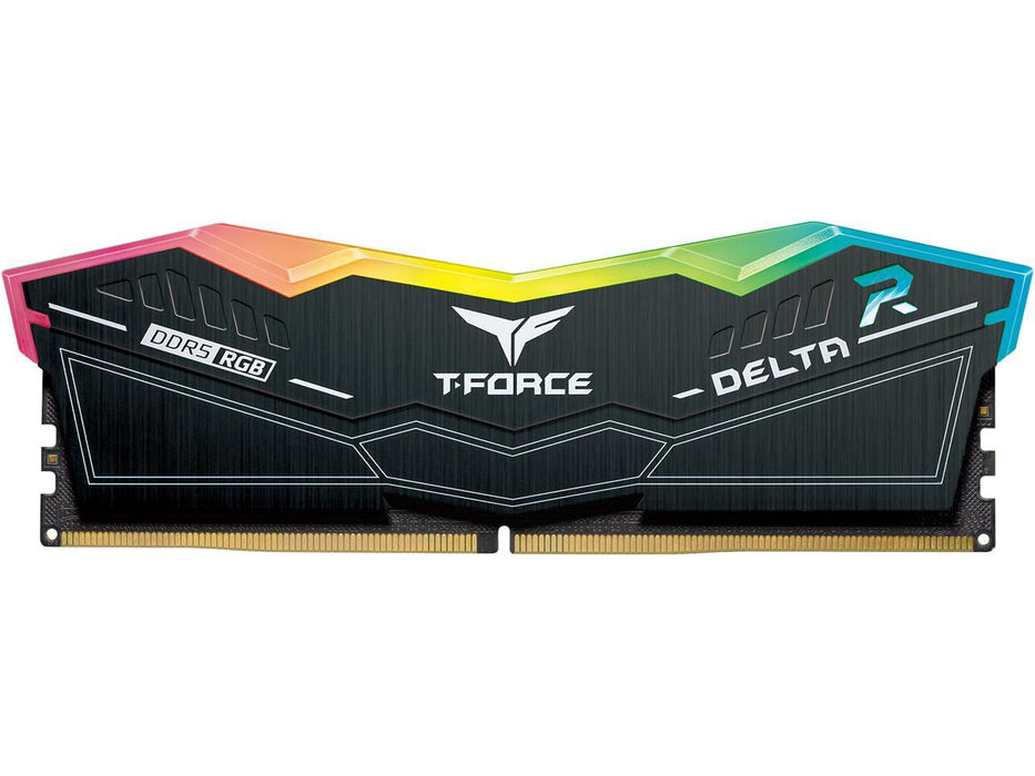 Team T-Force Delta RGB 32GB Kit 2x16GB 6000 C38 Black DDR5 RAM