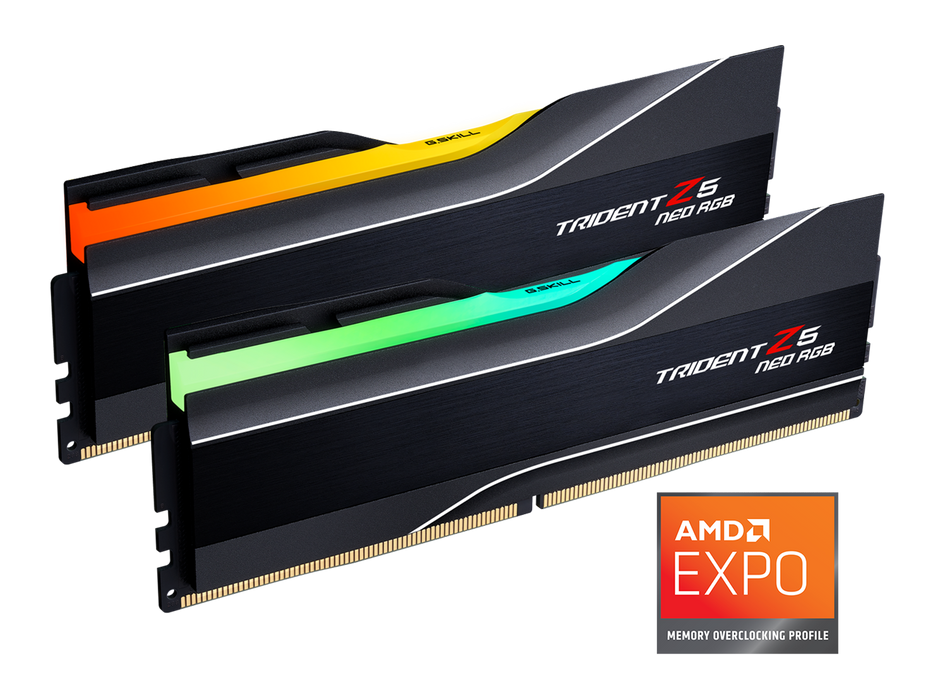 G.Skill Trident Z5 Neo RGB 32GB 2x16GB 6000 C32 AMD EXPO DDR5 RAM