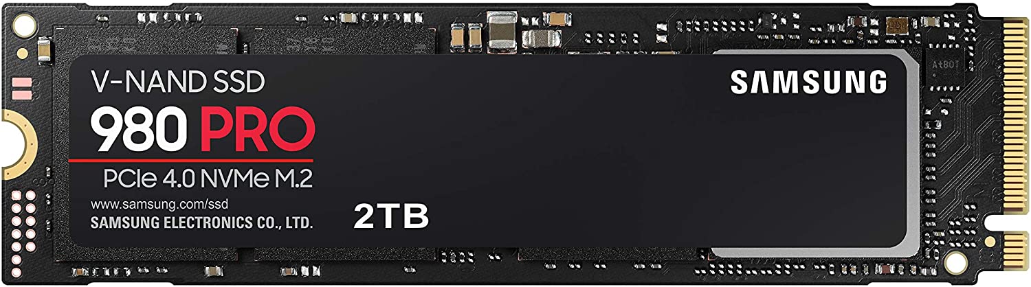 Samsung 980 PRO 2TB NVMe M.2 PCIe Gen 4.0 SSD