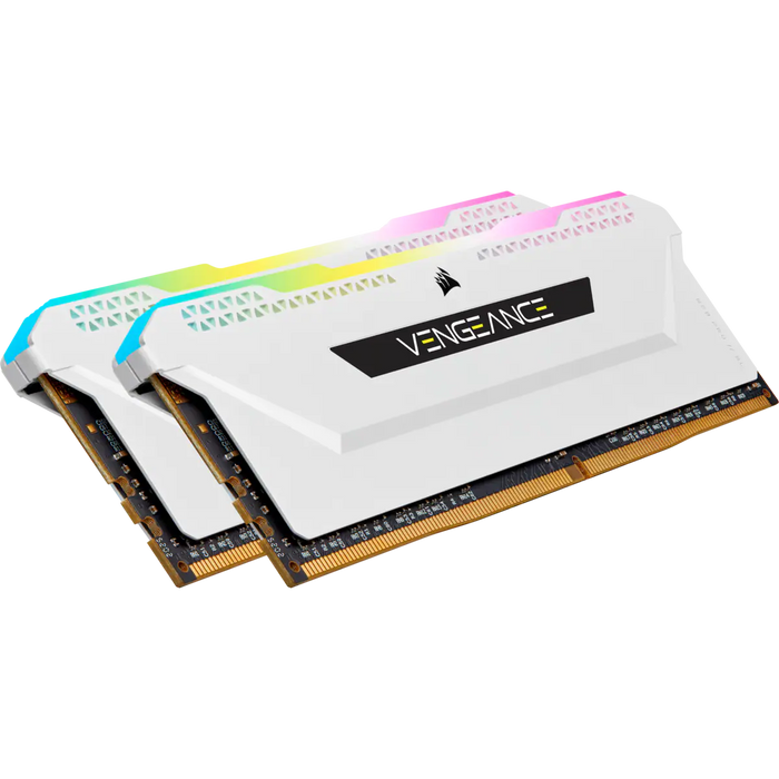 Corsair Vengeance RGB Pro SL 3200 MHz 16GB Kit White DDR4 | CMH16GX4M2E3200C16W