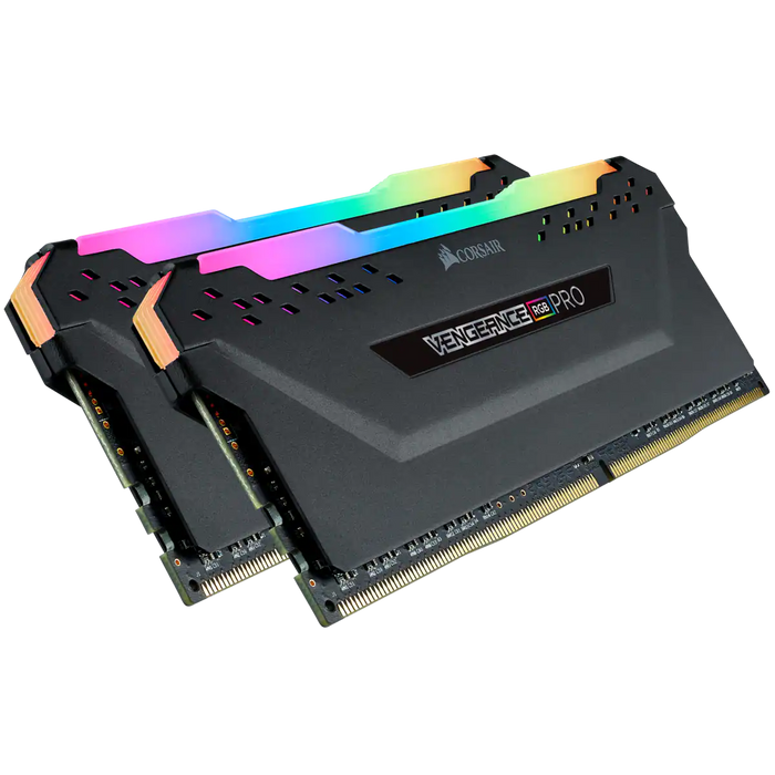 Corsair Vengeance RGB PRO 16GB Kit 2x8GB 3200 C16 Black DDR4 RAM